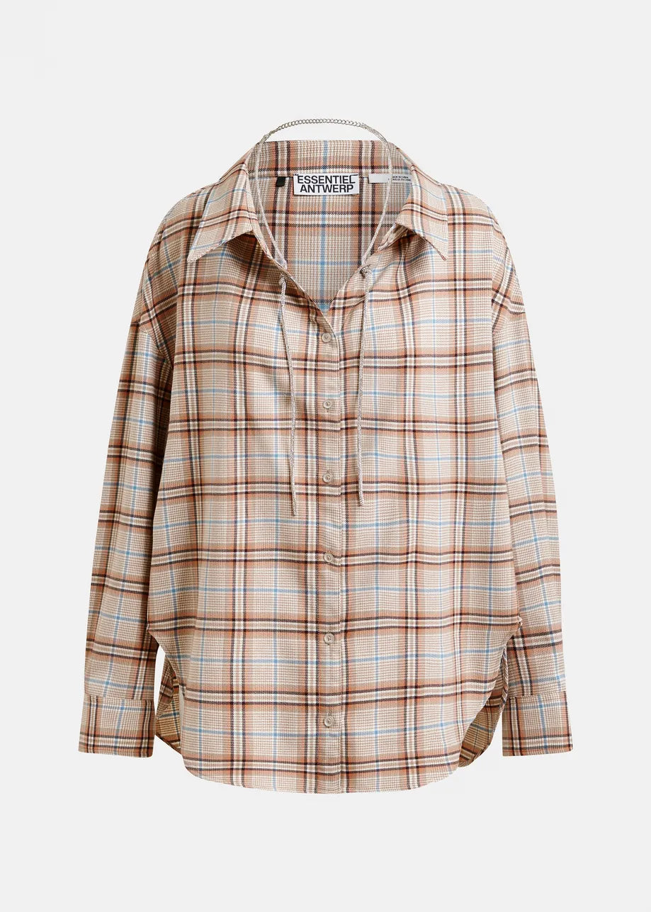 Jandrew Rhinestone Shirt Essentiel Antwerp