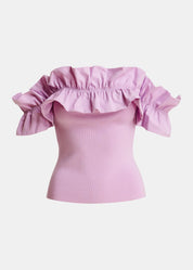 Jaqua Knitted Top in twee kleuren voor dames van Essentiel Antwerp