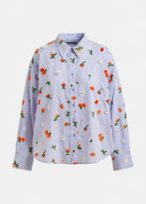 Jimena Embroidered Boxy Shirt