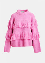 Johns Pullover mit Fransen