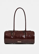 Kenneth Shiny Tube Handbag