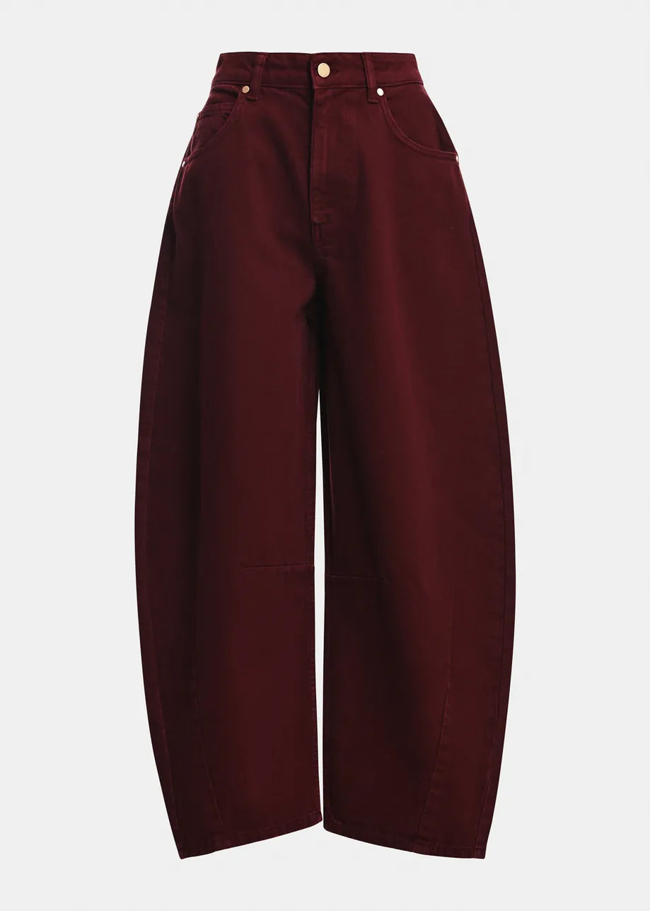 Kokos Colour Denim Barrel Leg