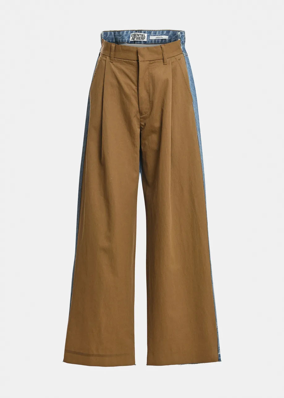 Krisp Fabric Mix Jeans