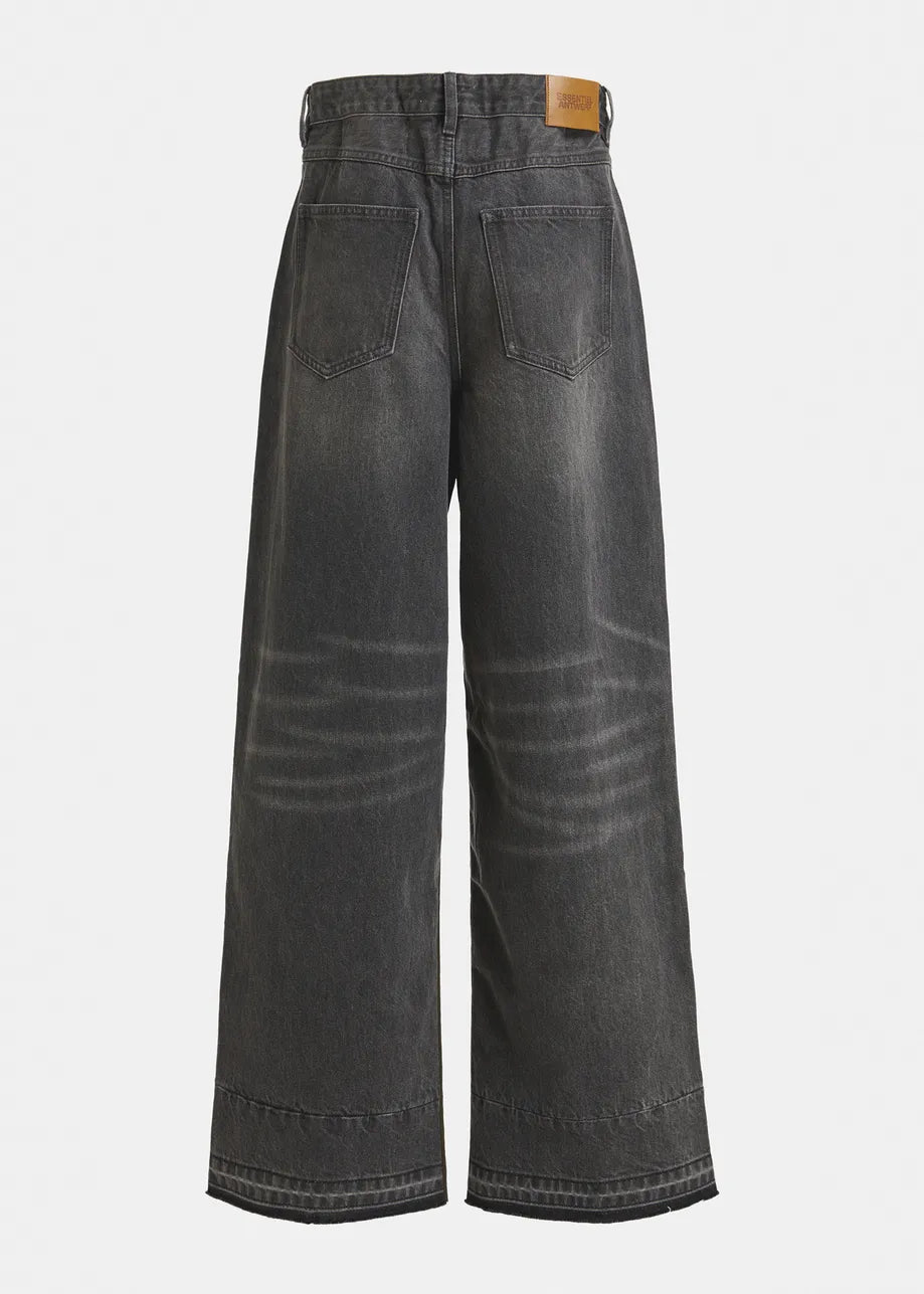 Krisp Fabric Mix Jeans