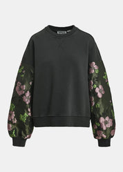 Kueer Jacquard Sleeve Sweatershirt