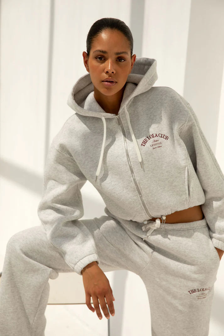 Maya Zip through hoodie van THE LOLA CLUB