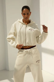 Maya Zip through hoodie van THE LOLA CLUB