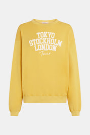 S26F1827 Sweater print voor dames van Penn&Ink N.Y.