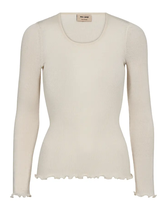 MMElaine Seamless Silk O-LS Tee