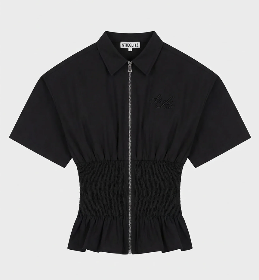 Kyla Smocked Blouse voor dames van Stieglitz