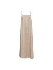 EvaCC Strap Dress dunne bandjes in het beige van Co'Couture
