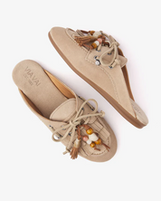 June Rhea Instappers in bruin en beige voor dames van Via Vai