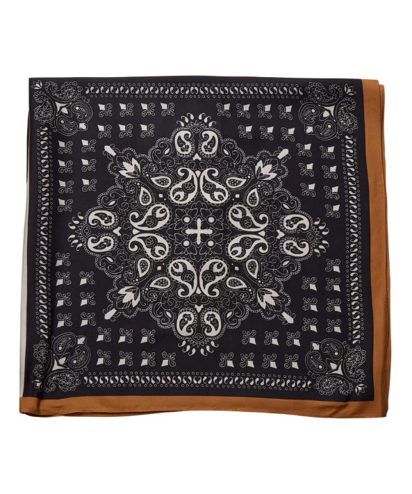 UsoCC Scarf bruin wit voor dames van Co'Couture