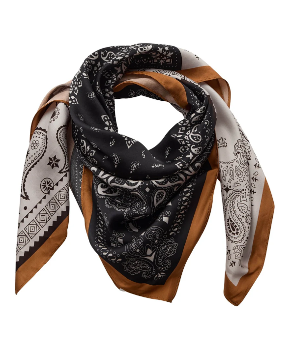 UsoCC Scarf bruin wit voor dames van Co'Couture