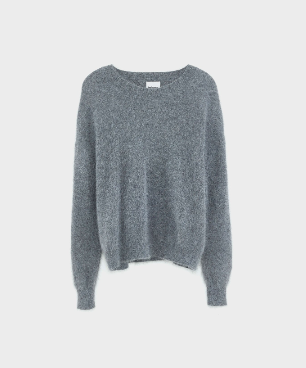 Datus51 Knitwear in het grijs met ronde hals van Bellerose