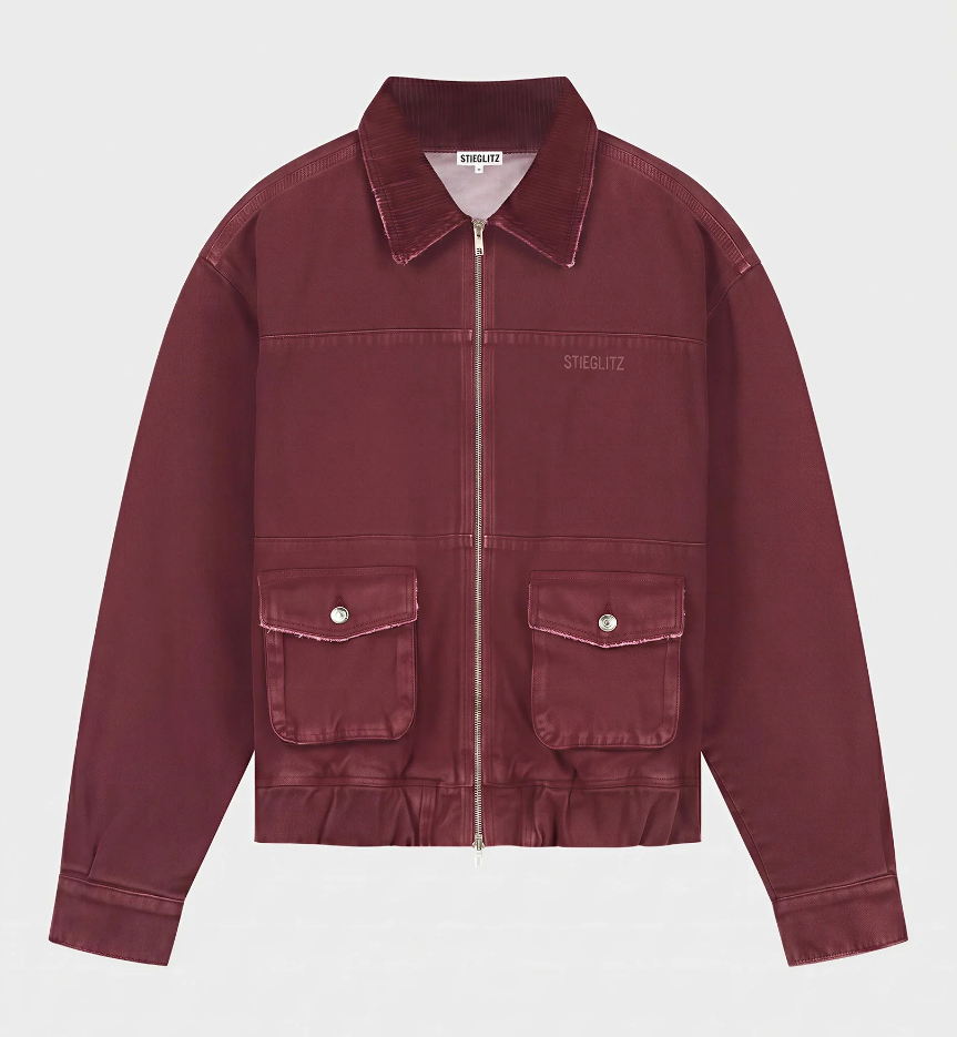 Gianna Denim Bomber Jacket