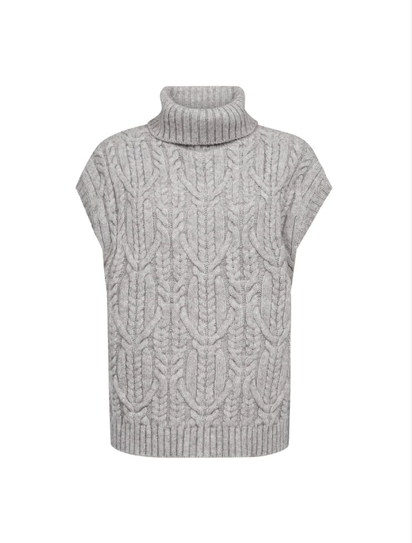 RowCC Oversize Cable Knit Vest