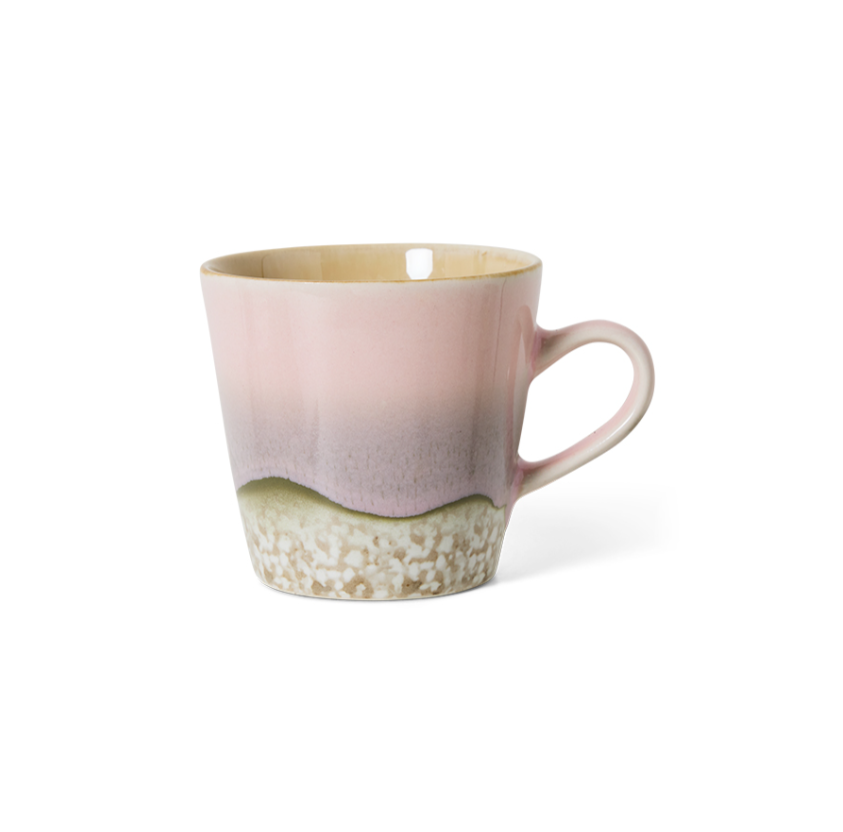 70er-Jahre-Keramik: Americano-Becher