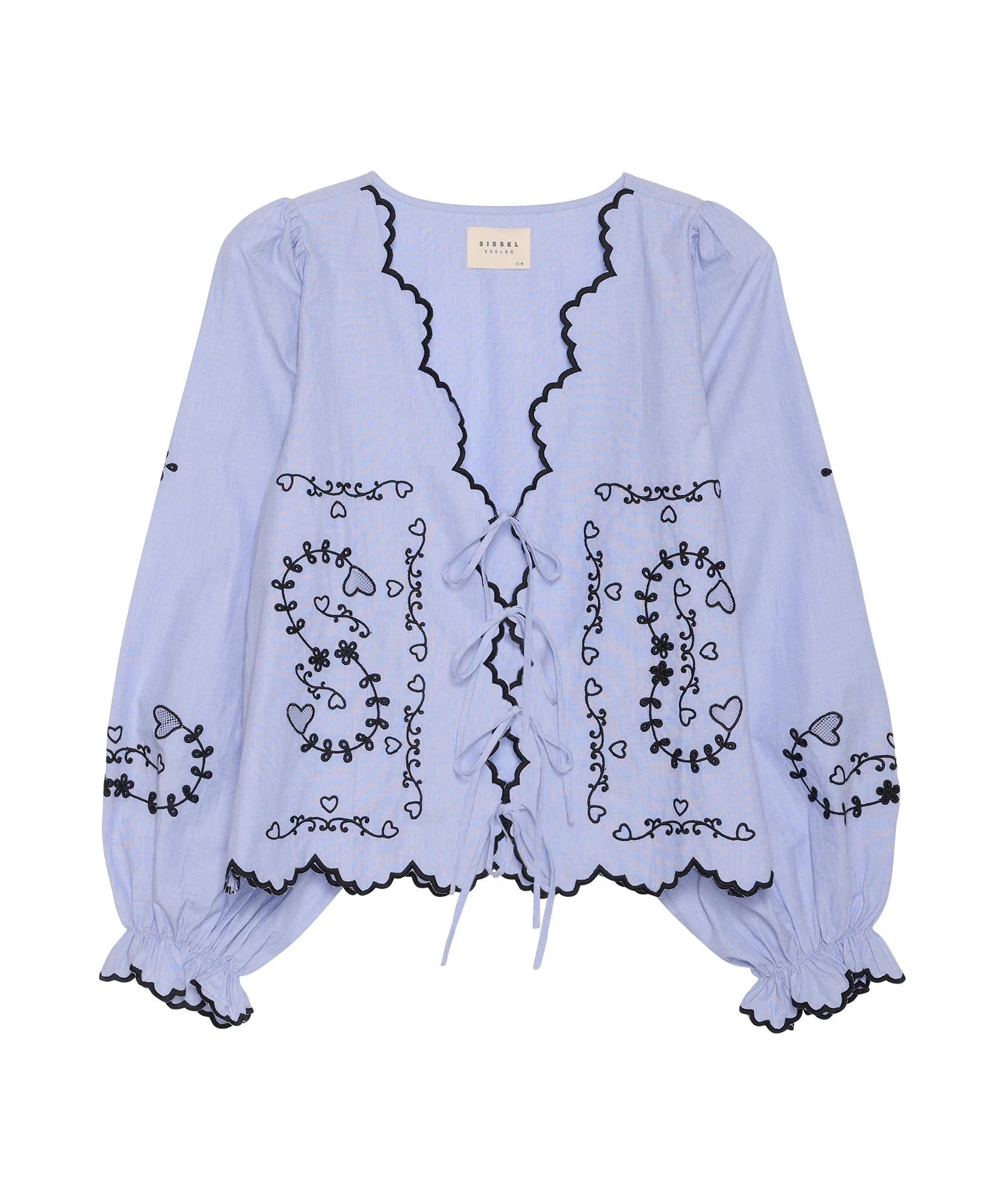 Tone Top in het blauw voor dames van Sissel Edelbo