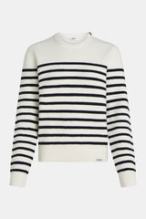 W25B351 Jumper Stripe – Ecru Navy