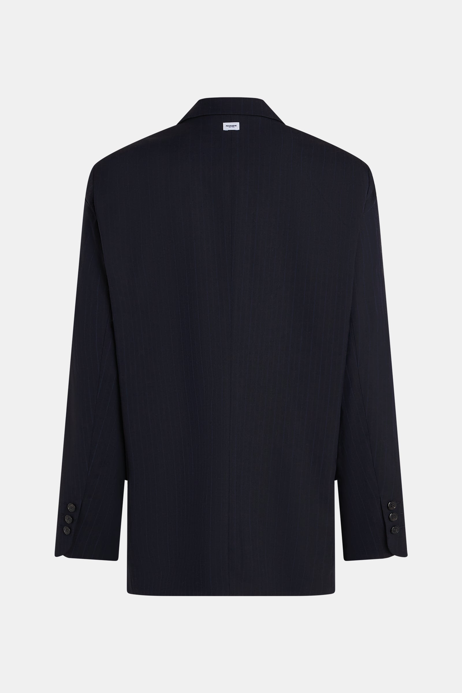 W25N1630 Blazer - Navy stripe