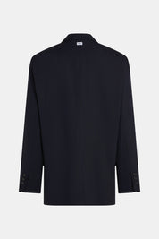 W25N1630 Blazer - Navy stripe