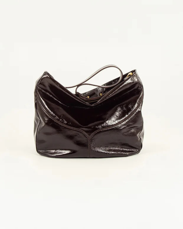 Divilio P Large soft leather bag