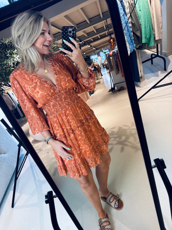 Diandra Paisley Dress