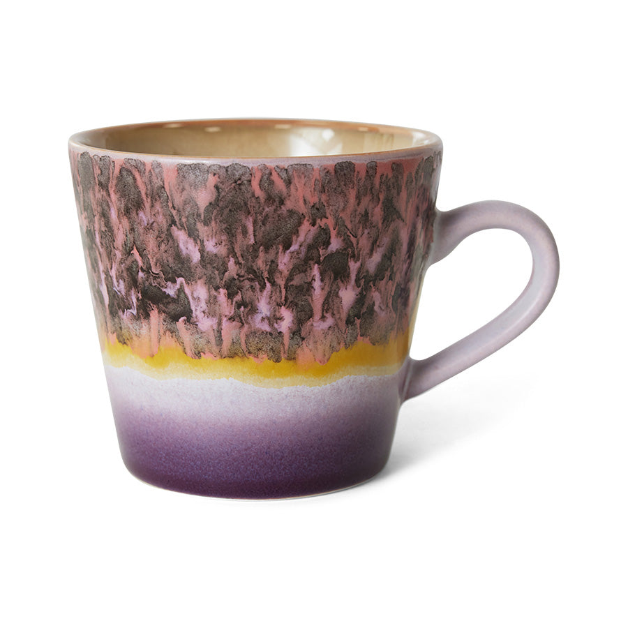 70s ceramics: Cappuccino mug Blast