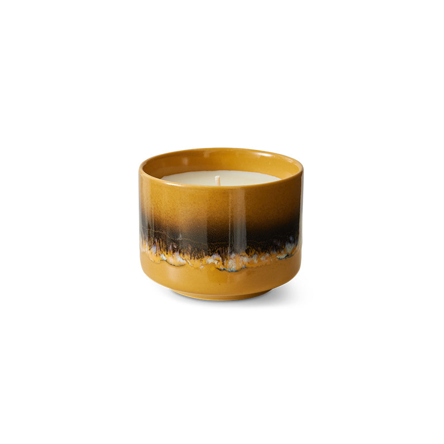 ACS0011 70s ceramics: small scented candle - Valencia