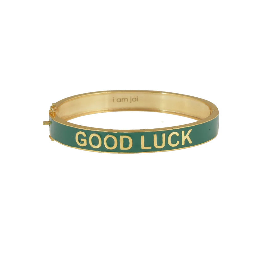Good Luck Bangle Green
