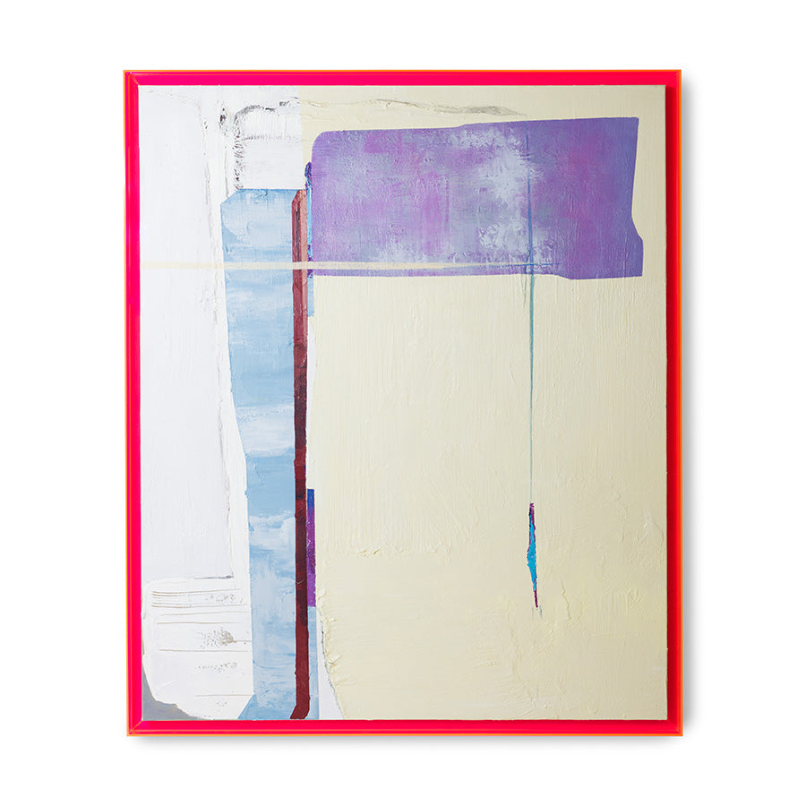 Framed artwork "Days in the city"