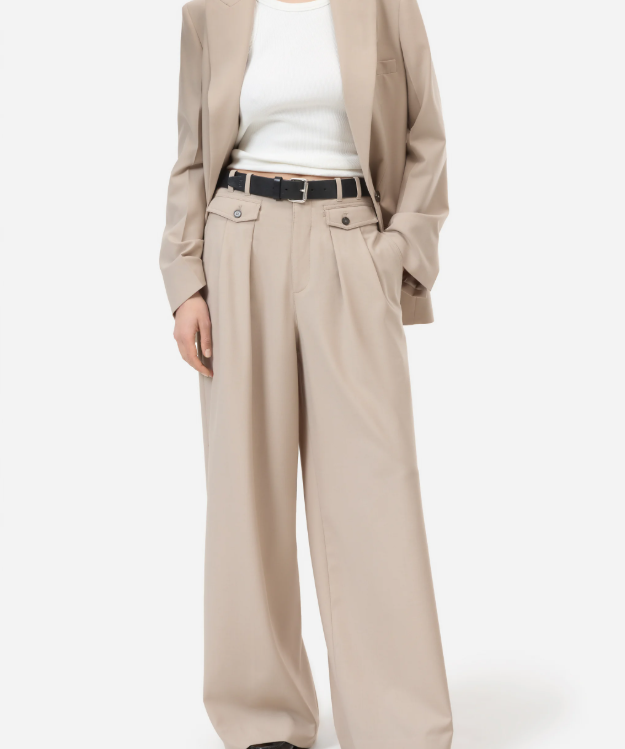 Wenda Trousers met wijde pasvorm voor dames van Closed