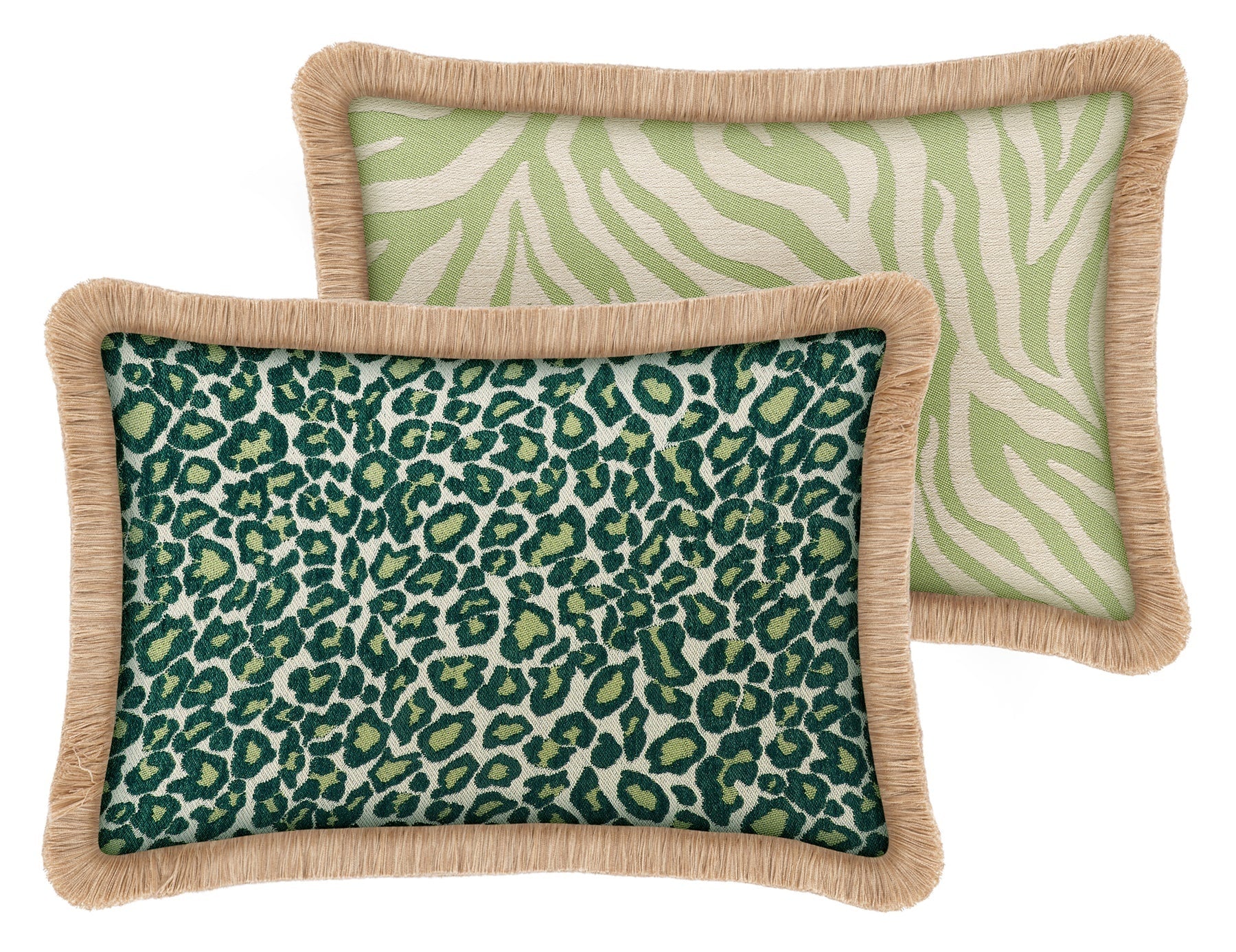 Cushion Maya Moss & Amina Moss 50 x 30 cm
