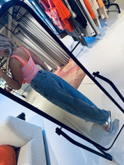 Higg rhinestone jeans size 30 - Lake Blue