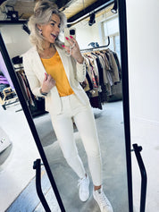 MMBlake Night Blazer - Ecru