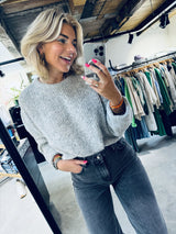ZOL18AH24 Pullover – Grau meliert