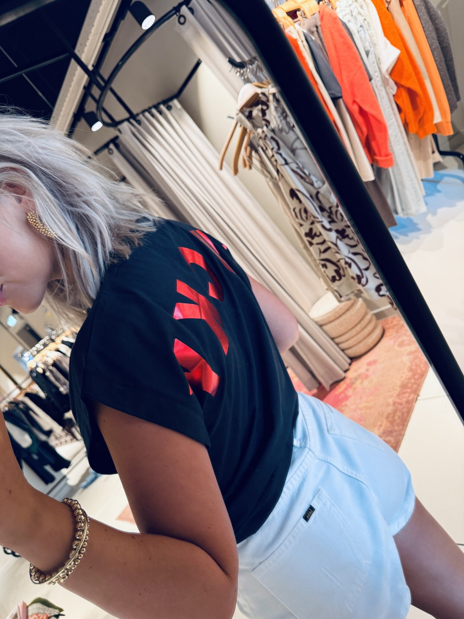 Mason lucky curve top - Midnight