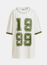 Jistrass Printed Oversize Tee