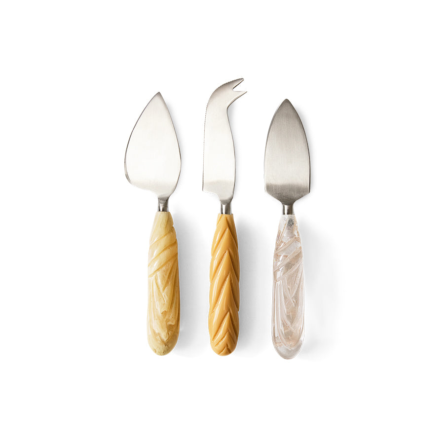 Cheese knives, set of 3