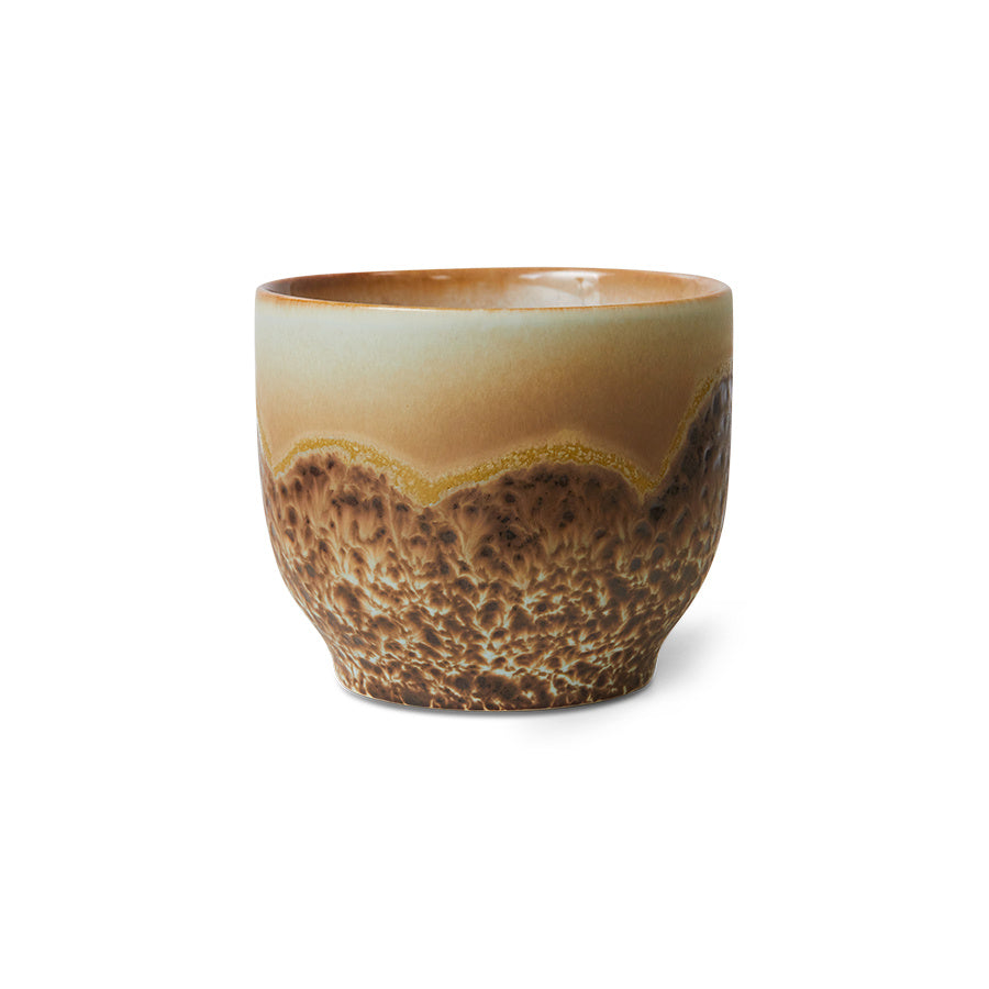 KST0002 70s ceramics: café cup, shell