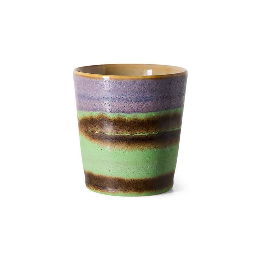 70s ceramics: coffee mug