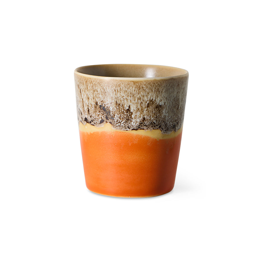 70s ceramics: coffee mug