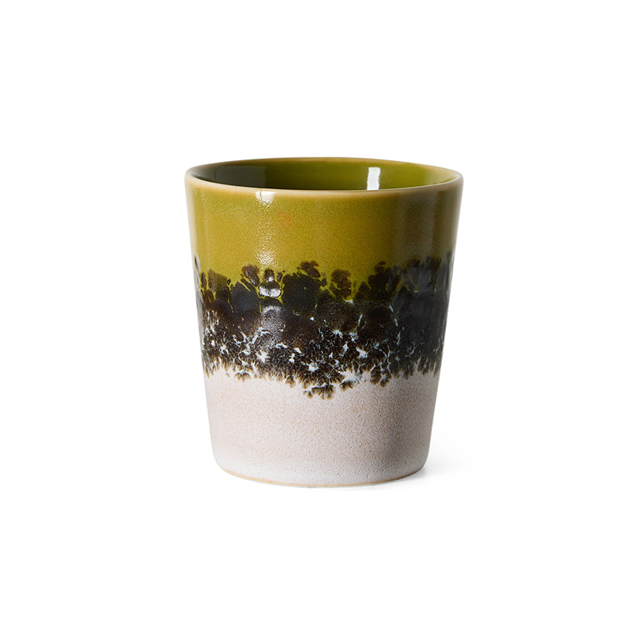 70s ceramics: coffee mug