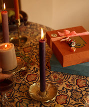 Mia poppy candle holder