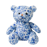 Teddybeer Delfts blauw groot