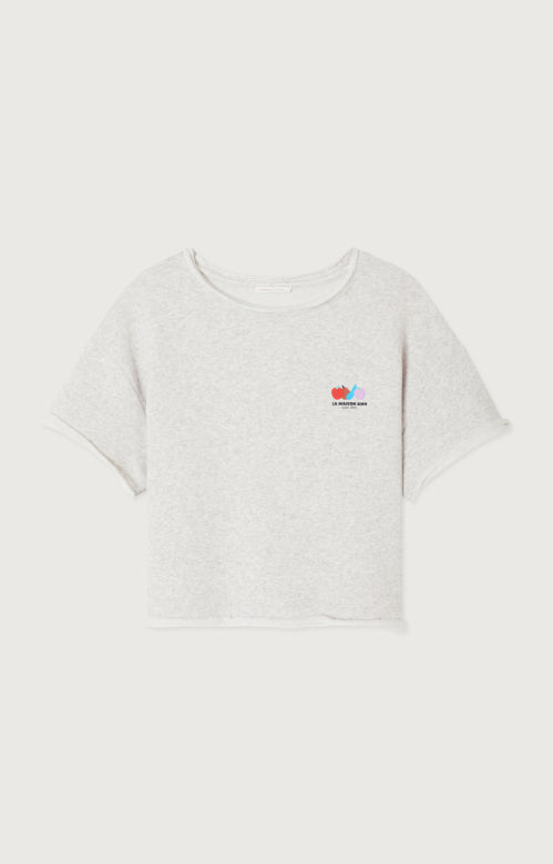 Atubay T-shirt met laag uitgesneden halslijn American Vintage