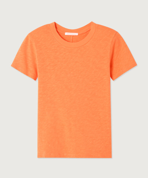 Sonoma oranje basic T-shirt voor dames van American Vintage