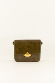 Diviluz P Large Leather Box Bag