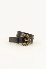 Arcea Leather Belt Large Buckle